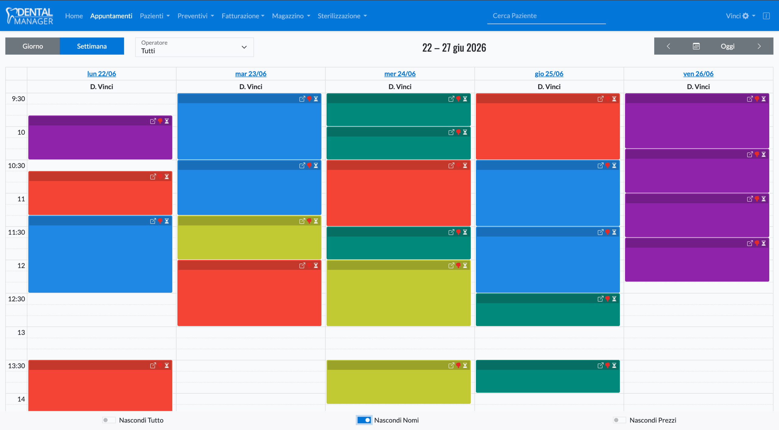 Agenda Dentista una preview di DentalPlanner